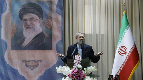 presidente del parlamento iraní, Ali Lariyani Estados Unidos creó Daesh para desestabilizar Medio Oriente
